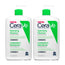CeraVe Duplo Gel detergente idratante, 2X1L