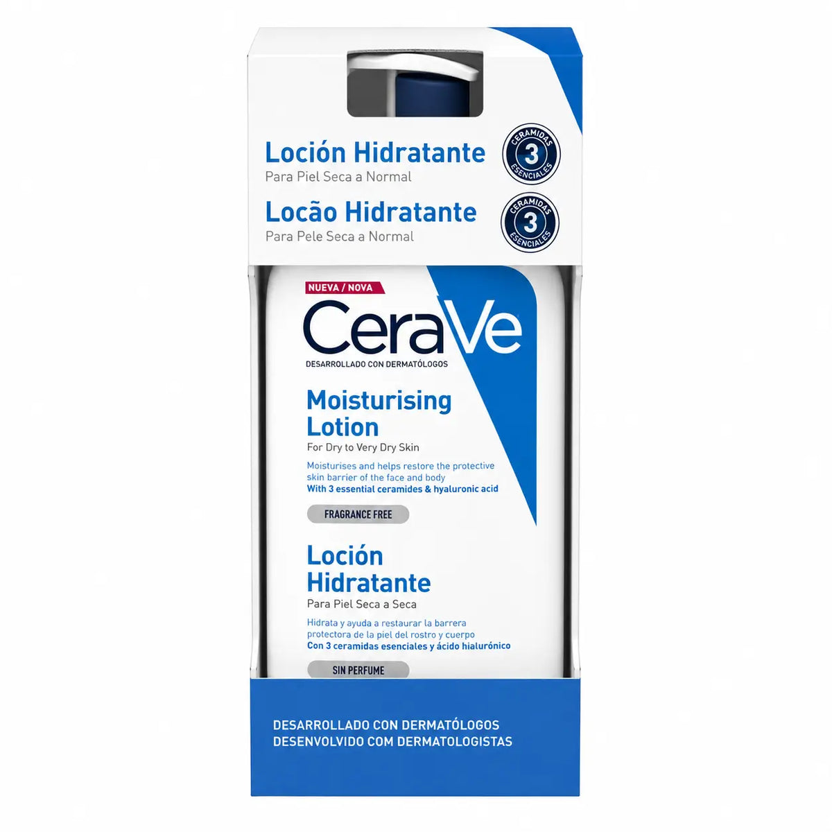 CeraVe Duplo Lozione Idratante, 2x473 ml