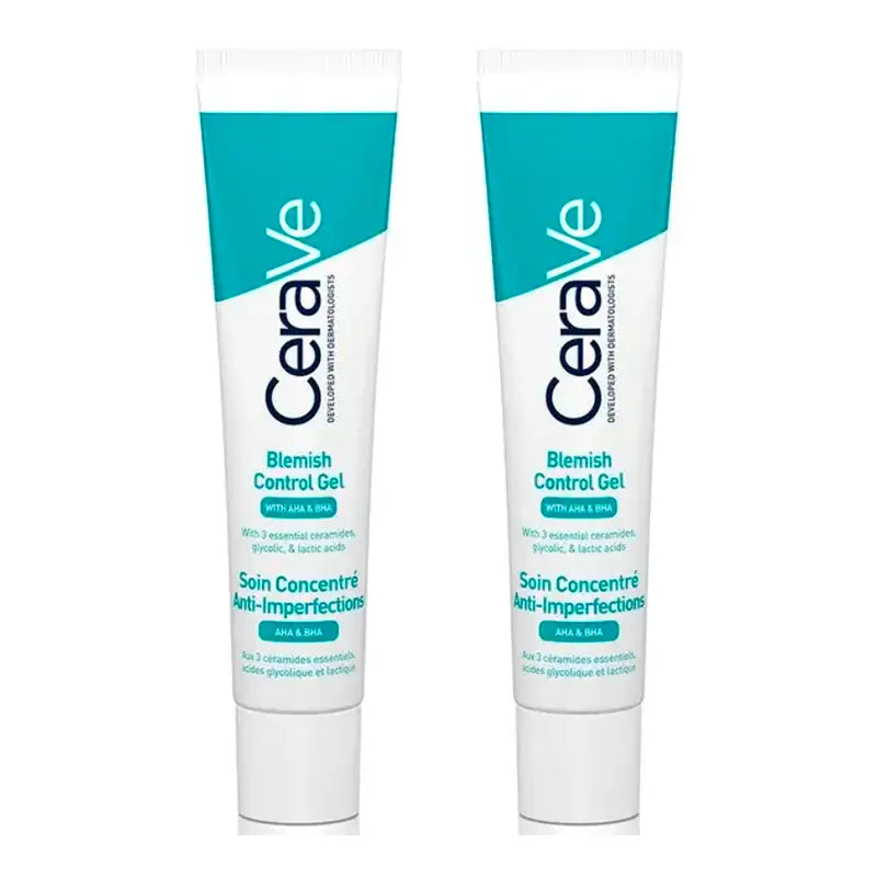 CeraVe Gel Controllo Imperfezioni, Confezione 2 x 40 ml