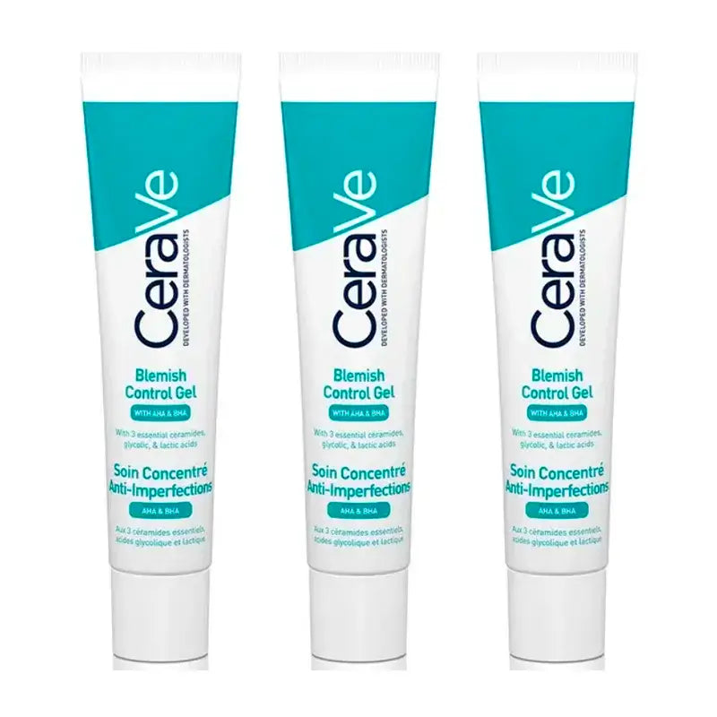 CeraVe Gel Controllo Imperfezioni, Confezione 3 x 40 ml