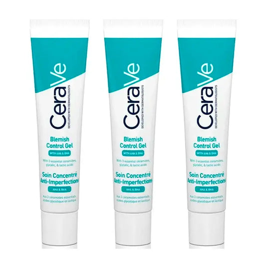 CeraVe Gel Controllo Imperfezioni, Confezione 3 x 40 ml