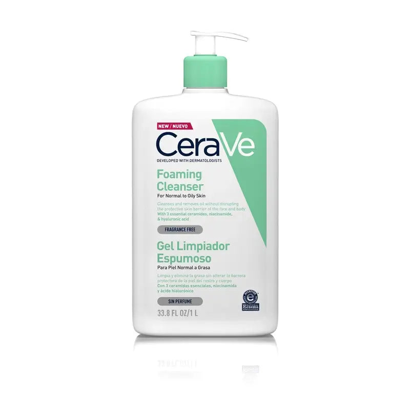 CeraVe Gel detergente schiumoso, 1l