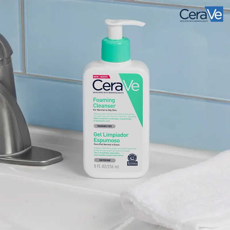 CeraVe Gel detergente schiumoso, 236 ml