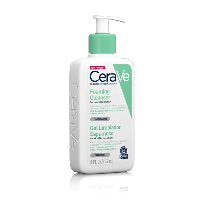 CeraVe Gel detergente schiumoso, 236 ml