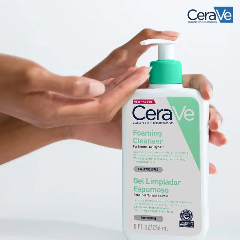 CeraVe Gel detergente schiumoso, 236 ml