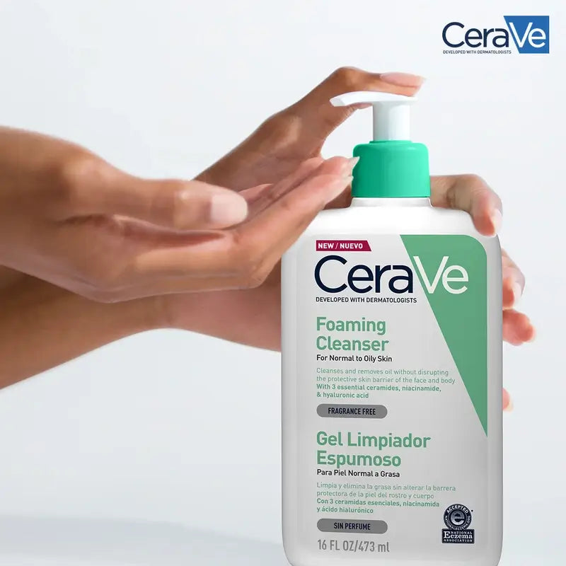 CeraVe Gel detergente schiumoso, 473 ml