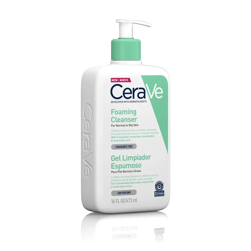 CeraVe Gel detergente schiumoso, 473 ml