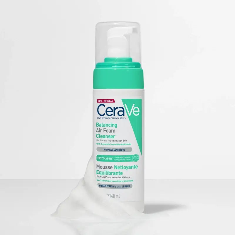 CeraVe Air Foam Detergente riequilibrante , 148 ml