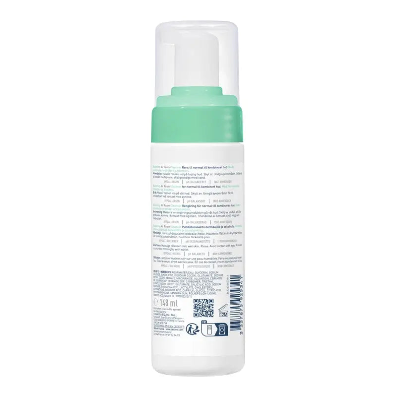 CeraVe Air Foam Detergente riequilibrante , 148 ml