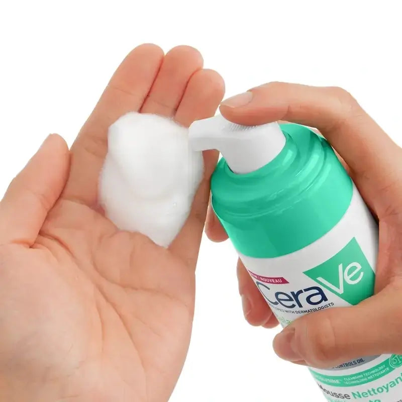 CeraVe Air Foam Detergente Riequilibrante , Confezione 2 x 148 ml