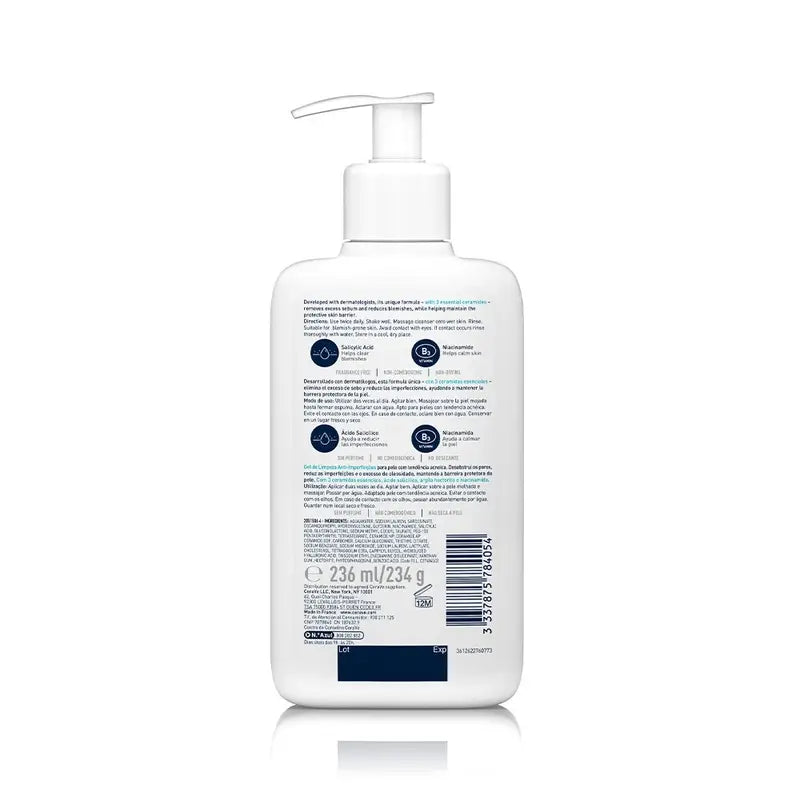 CeraVe Blemish Control Cleanser, 236 ml