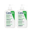 CeraVe Crema detergente-Schiuma idratante, 2X473 Ml