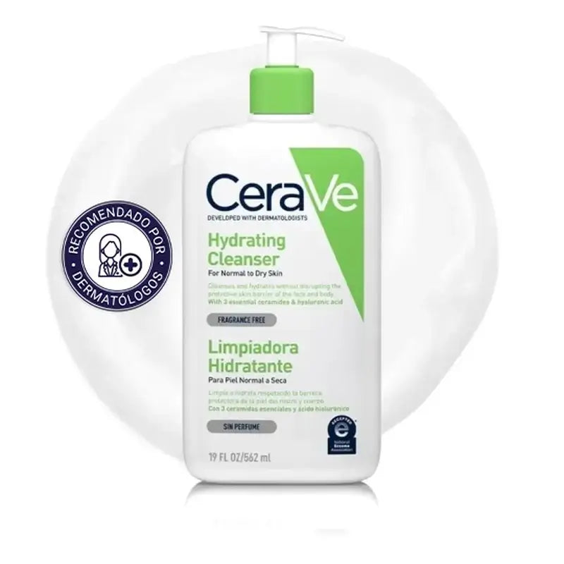 Cerave Detergente Idratante, 562 ml
