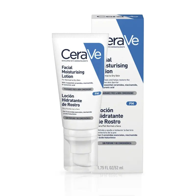 CeraVe Lozione idratante per il viso, 52 ml