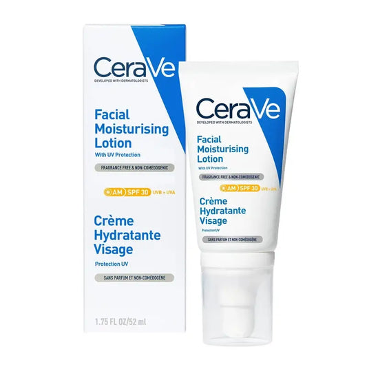 CeraVe Lozione idratante per il viso SPF30, 52 ml