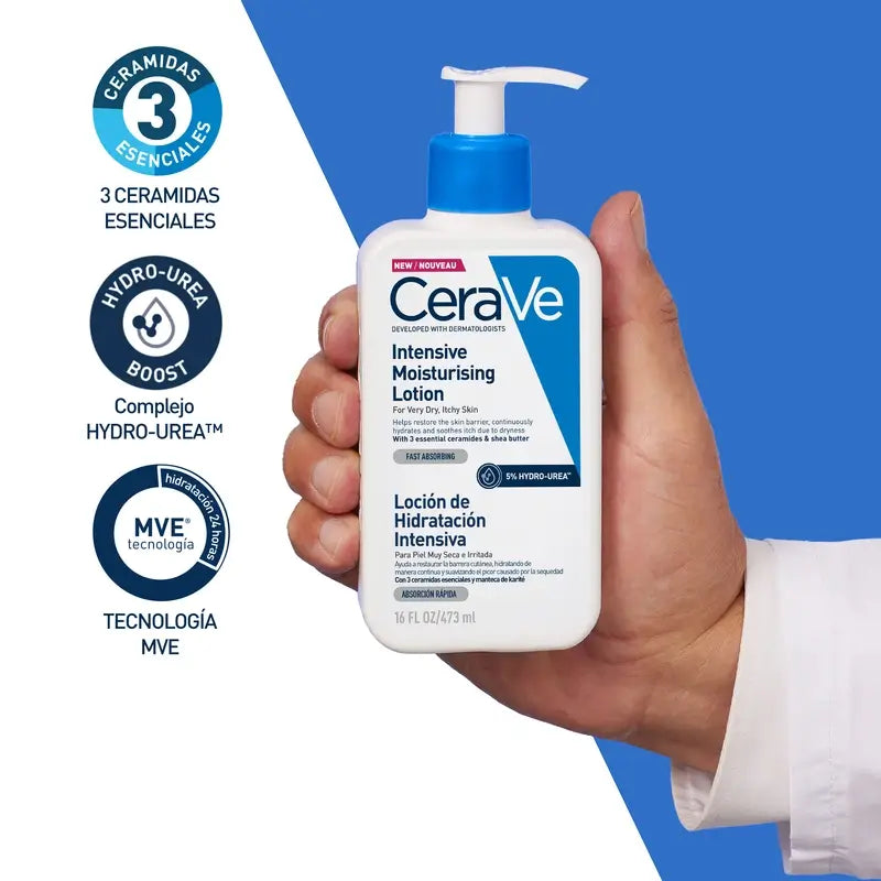 CeraVe Lozione Idratante Intensiva , 473 ml