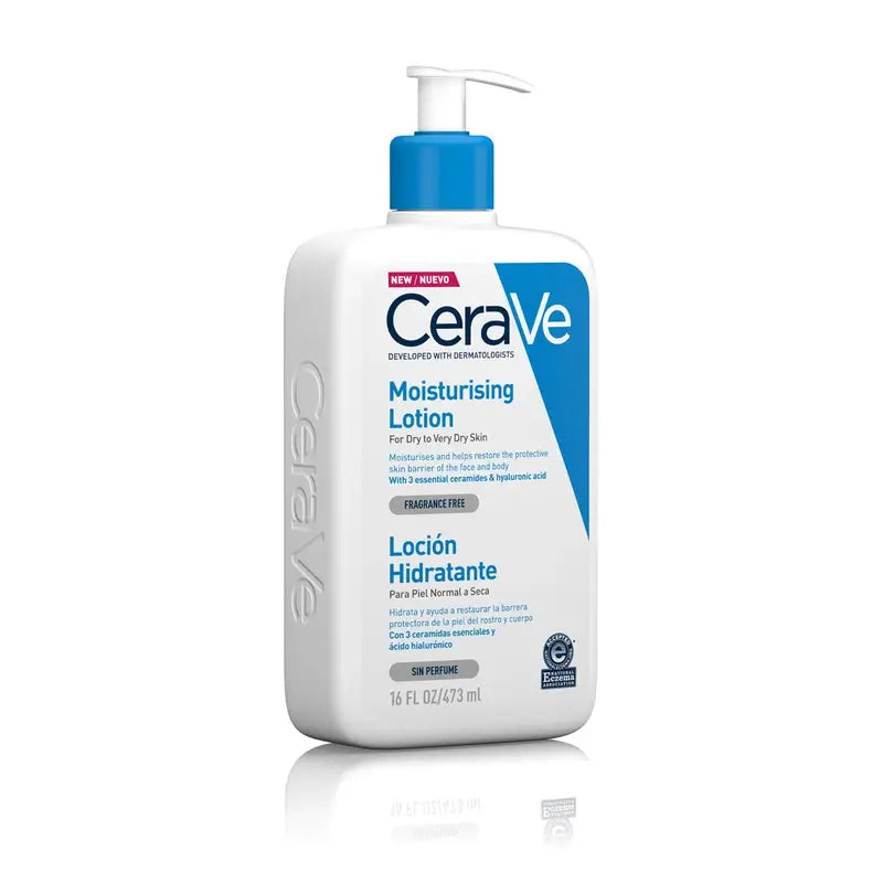 CeraVe Lozione idratante per pelli secche o molto secche, 473 ml