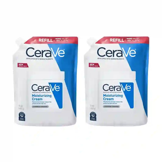 CeraVe Crema Idratante Ricarica, 2X454 Ml