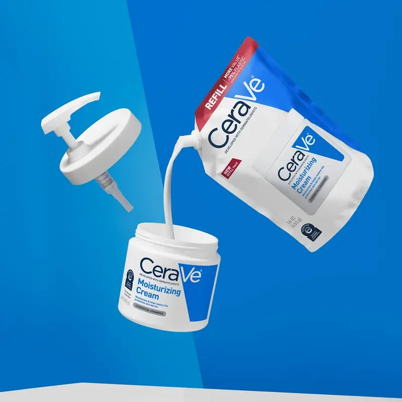 CeraVe Crema Idratante Ricarica, 454 ml