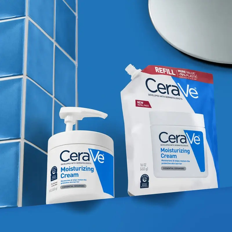 CeraVe Crema Idratante Ricarica, 454 ml