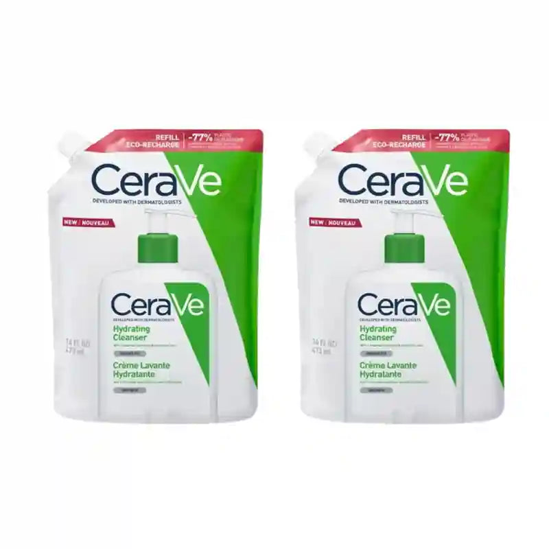 CeraVe Ricarica detergente idratante , 2X473 Ml