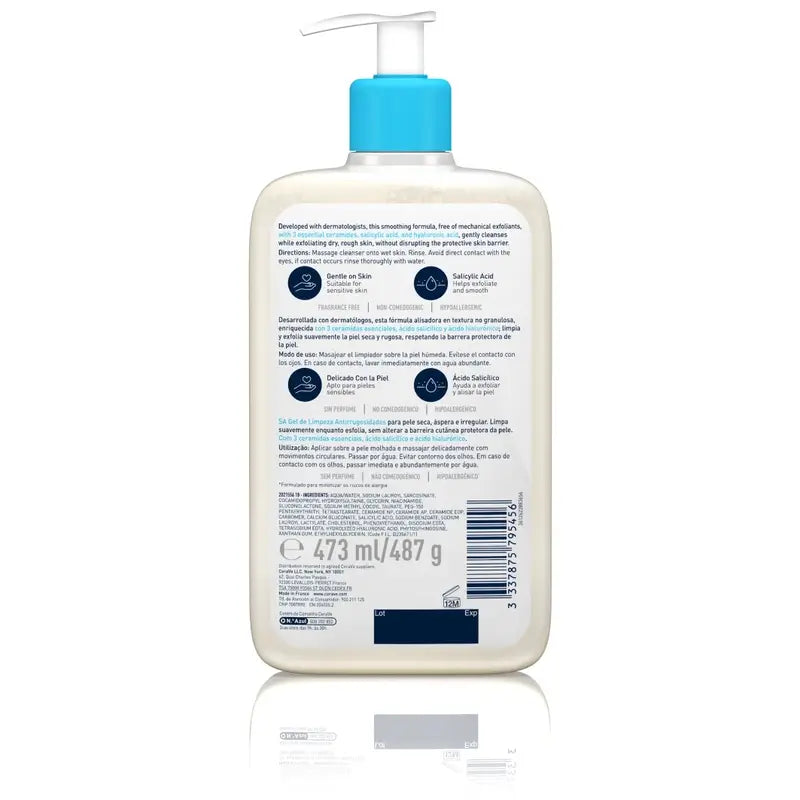 CeraVe Detergente Antiruvidi, 473 ml