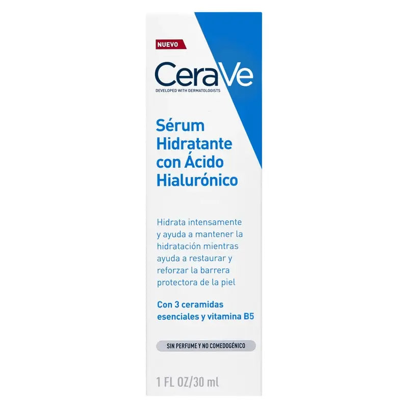 CeraVe Siero idratante all'acido ialuronico, 30 ml