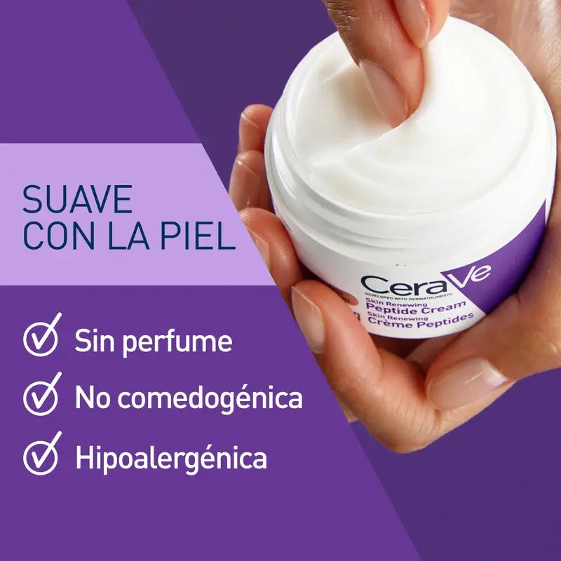 Cerave Crema Rinnovatrice della Pelle con Peptidi, 48 ml