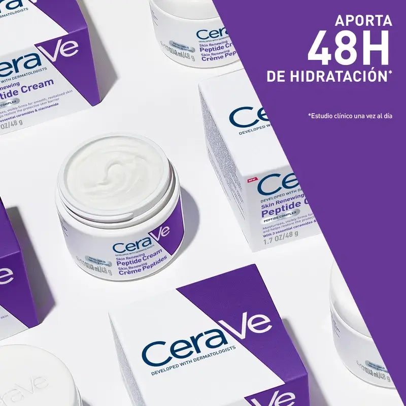 Cerave Crema Rinnovatrice della Pelle con Peptidi, 48 ml