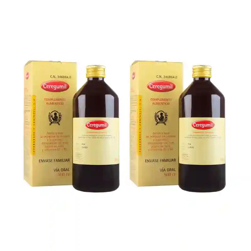 Ceregumil Sciroppo confezione famiglia, 2X500 Ml