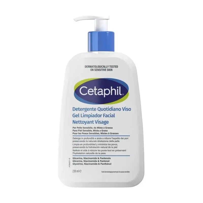 Cetaphil Gel detergente viso 236 ml