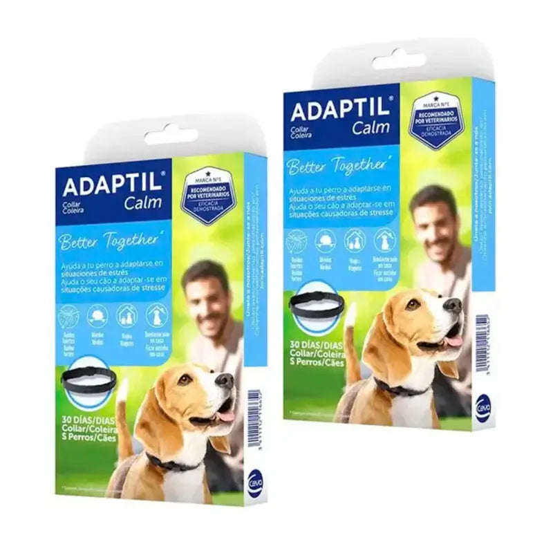 Ceva Collare Adaptil 45 cm Feromoni Anti-Stress, Confezione 2 pz.