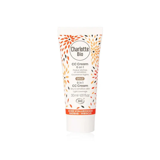 Charlotte Bio Cc Crema Oro 6 In 1 - Anti-Età - Pelle secca 30 Ml