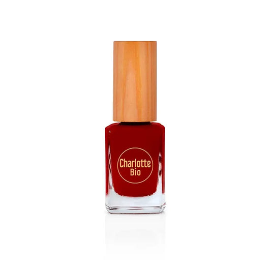 Charlotte Bio Smalto per unghie rosso borgogna 10 Ml