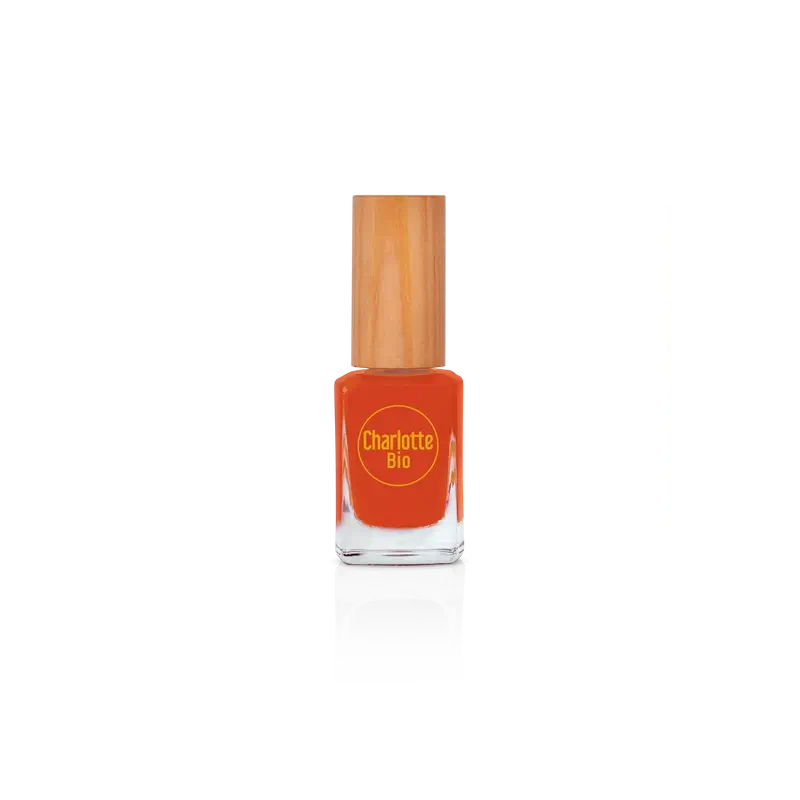 Charlotte Bio Smalto per unghie Arancione Ruggine 10 Ml