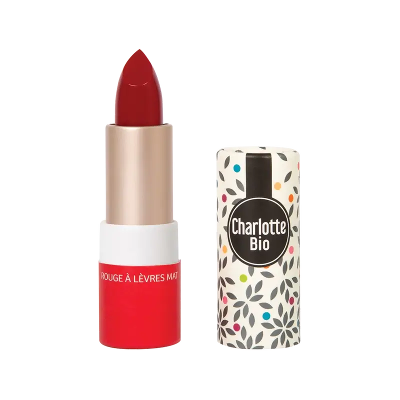 Charlotte Bio Rossetto opaco Rosso passione 3,5 G