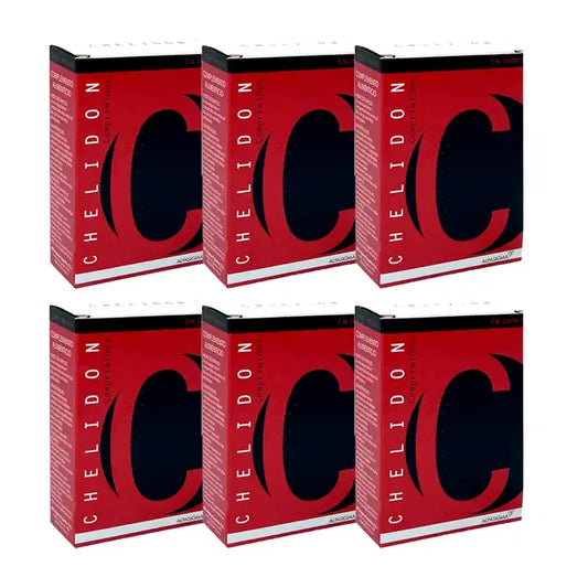 Chelidon, confezione da 6 x 60 compresse