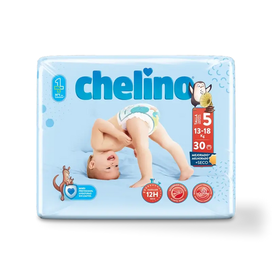 Pannolino Chelino taglia 5 (13-18 Kg) , 30 unità