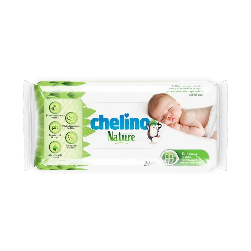 Salviettine per neonati Chelino Nature , 24 unità