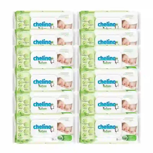 Salviettine Chelino Nature , 12X72 unità