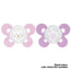 Chicco Pacifier Physio Comfort Silicone Pink 6-16M 2 pieces Assorted