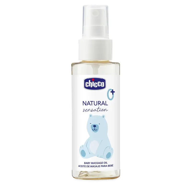Chicco Natural Sensation Olio per massaggi 100Ml 0M+