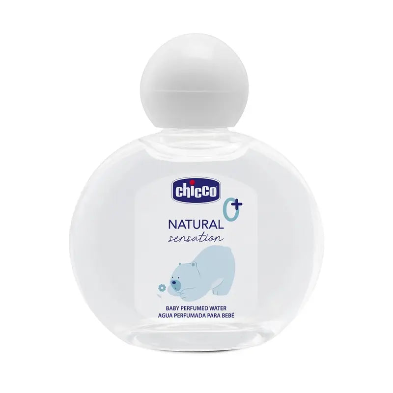 Chicco Natural Sensation Bottiglia di vetro profumata 100Ml 0M+