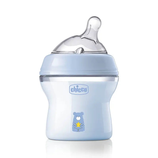 Biberon Chicco Naturalfeeling Blu a flusso lento 150Ml 0M+