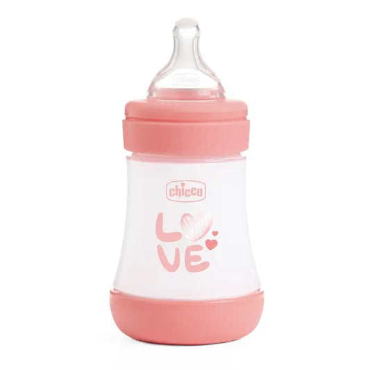 Chicco Biberon Perfect5 Rosa Flusso Normale 150 Ml 0M+