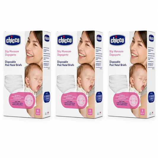 Chicco Monouso Slip a rete 4 pezzi, confezione da 3