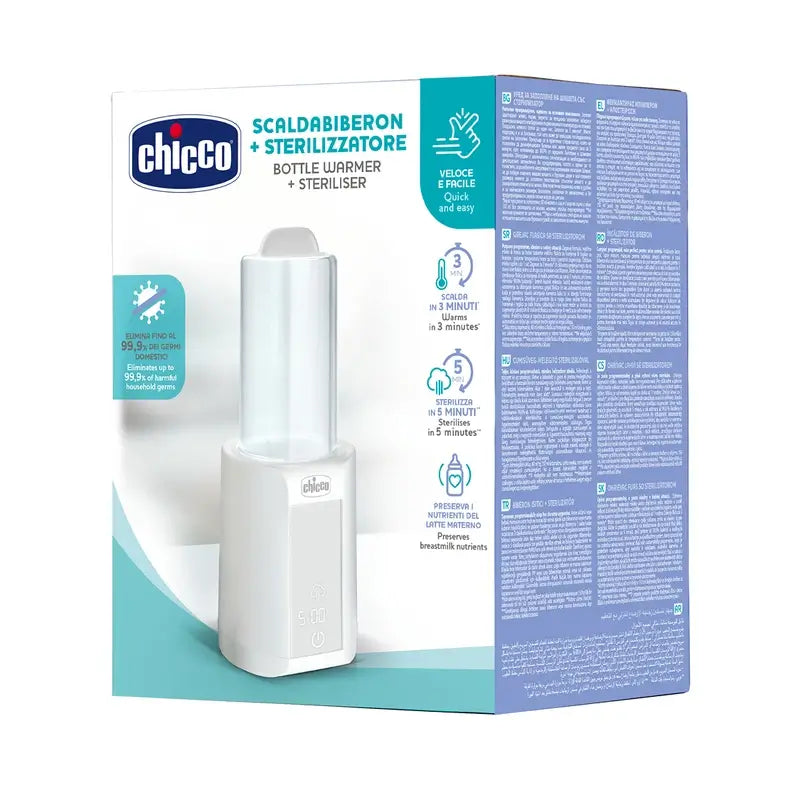 Scaldabiberon+Sterilizzatore digitale Chicco