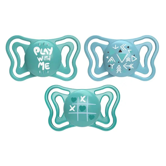 Chicco Ciuccio Physio Light Silicone Blu 16-36M 2 Unità