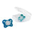 Chicco Physioforma Dual Soft Silicone Pacifier Blu 16-36M 2 Unità