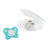 Chicco Physioforma Dual Succhietto in silicone morbido blu 6-16M 2 Unità